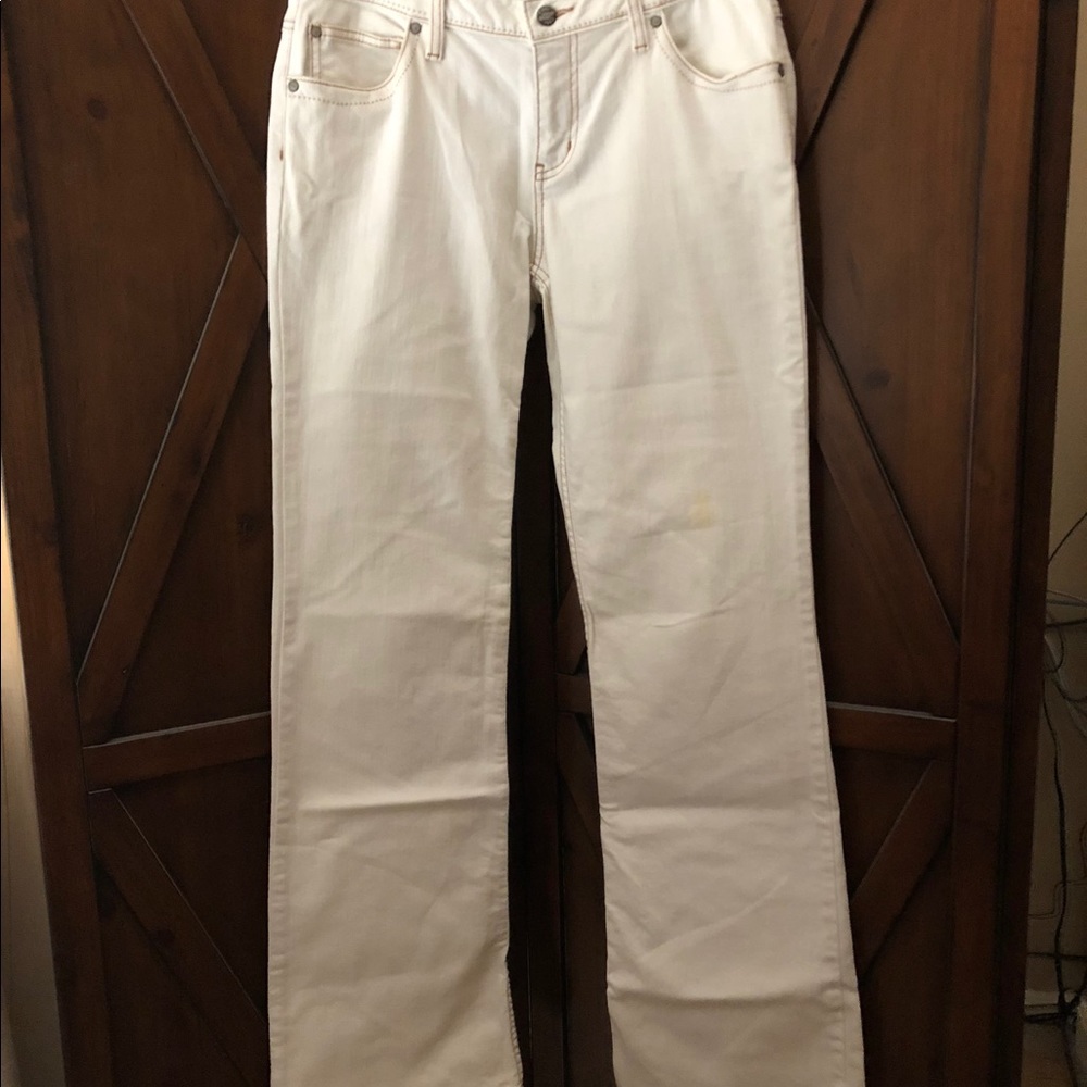 CAbi White jeans